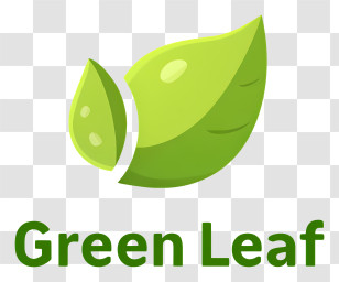Green Leaf Logo - Green Leaf Logo Transparent PNG