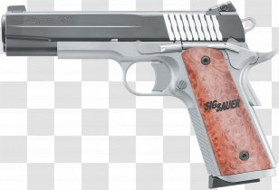 SIG Sauer 1911 .45 ACP Pistol Firearm - Trigger - Sig Transparent PNG