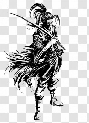 Rooster Legendary Creature Visual Arts Mythology Sketch - Mythical - Samurai Ink Transparent PNG