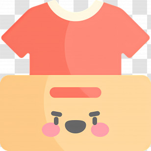 Clothes Box - Cute Folded Shirt Transparent PNG