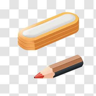 Pen - Paper And Pencil In Flat Cartoon Style Transparent PNG