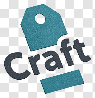 Craft Logo - Craft Textured Tag Icon Transparent PNG