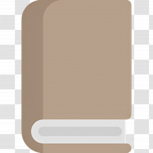 Book Cover - Brown Book For Reading Transparent PNG