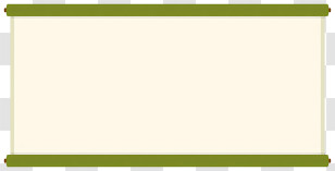 Rolled Paper - Blank Horizontal Scroll With Green Edges Transparent PNG