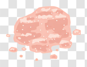 Rocks - Pink Rock Formation Transparent PNG