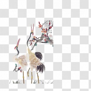Redcrowned crane Paper Tattoo Handpainted ostrich watercolor Painting  painted animals png  PNGWing