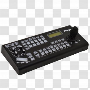 Joystick Microphone Computer Keyboard Audio Mixers Panâ€“tiltâ€“zoom Camera - Musical Instrument Accessory Transparent PNG