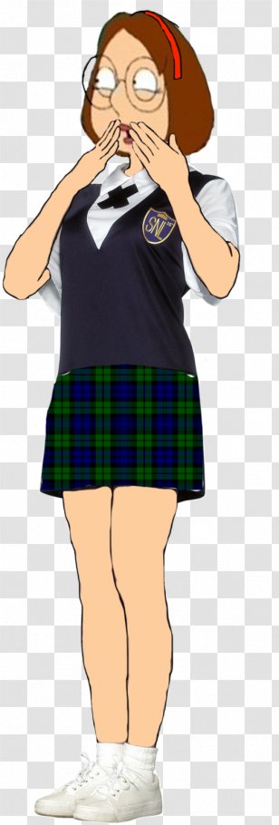 School Uniform Tartan Mary Katherine Gallagher Kilt - Heart Transparent PNG