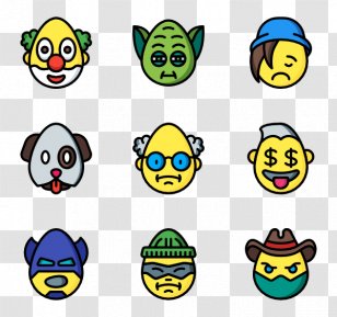 Emoticon Smiley Happiness Clip Art - Text Messaging - Emojis Vector Transparent PNG