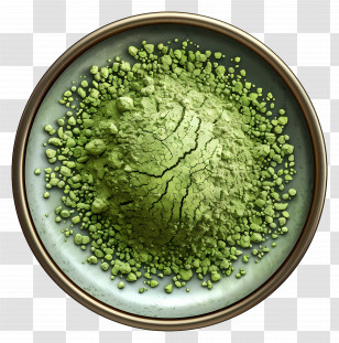 Matcha Powder - Matcha Green Powder In Bowl Transparent PNG