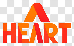 Heart Logo - Orange HEART Logo Transparent PNG