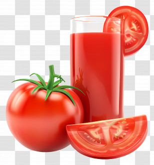 3d Tomato - Fresh Tomato Juice Transparent PNG