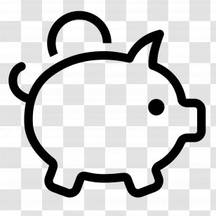 Money Piggy Bank - Tirelire Transparent PNG