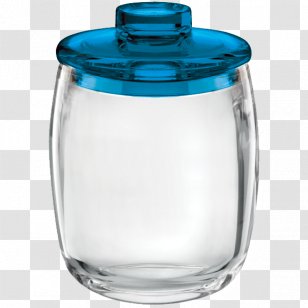 Water Bottles Glass Bottle Lid Jar - Barware - Blue Apothecary Transparent PNG