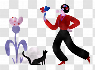 Park Pet Lady Transparent PNG