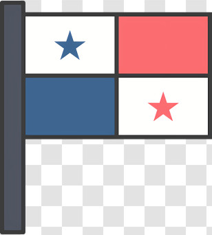 Panama Flag - Panama National Flag Illustration Transparent PNG