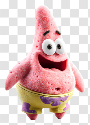 Patrick Star - Pink Starfish Cartoon Character Transparent PNG