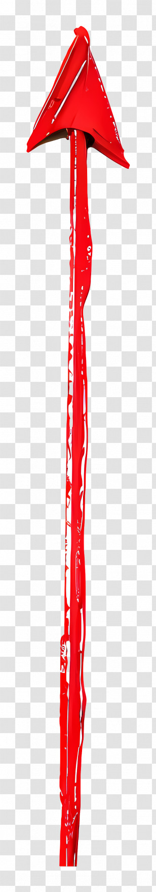 Red Arrow Up - Red Up Arrow Direction Symbol Transparent PNG