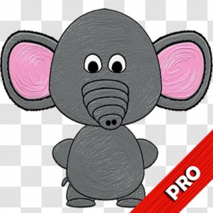 Education Teacher Clip Art Cartoon Drawing - Elephants And Mammoths Transparent PNG