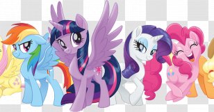 Twilight Sparkle Rainbow Dash Pinkie Pie Rarity Applejack - Flower - Scratch Transparent PNG