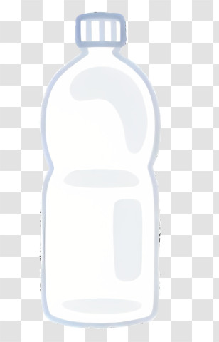 Icon - White Plastic Bottle Illustration Transparent PNG