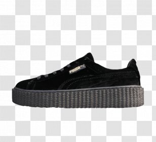 Puma Sneakers Shoe Brothel Creeper Suede - Silhouette - World Transparent PNG
