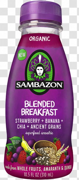 Juice Energy Drink Smoothie Organic Food AÃ§aÃ­ Na Tigela - Superfood - Delicious Transparent PNG