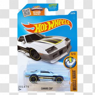 Muscle Car Chevrolet Camaro Hot Wheels Die-cast Toy - Transport Transparent PNG