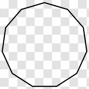 Polygon Shape Star Circle Kepler-223 - Line Art Transparent PNG