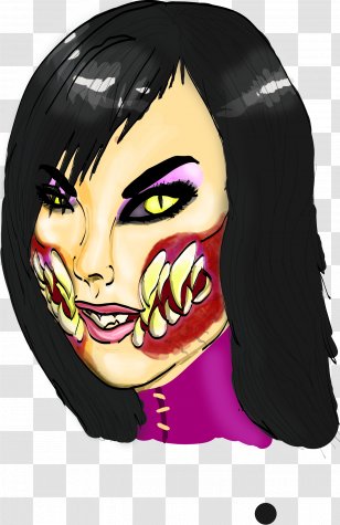 Cartoon Character Fiction - Mileena Transparent PNG