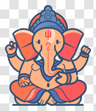Ganesh Chaturthi - Ganesha Hindu Deity Transparent PNG