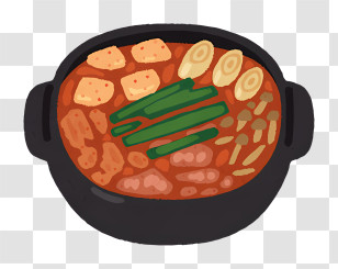 Food Elements - Bowl Of Hot Soup Transparent PNG