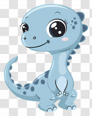 Cartoon Dinosaur - Cute Dinosaur Cartoon Transparent PNG