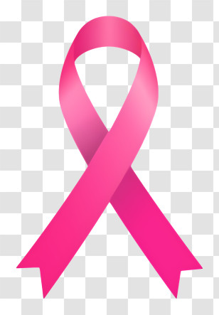Breast Cancer Awareness - Pink Ribbon Symbol For Awareness Transparent PNG