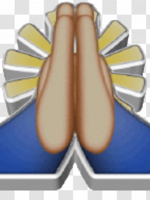 Praying Hands Prayer Emoticon Clip Art - Nose - Emoji Transparent PNG