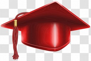 Background Graduation - Red - Room Headgear Transparent PNG