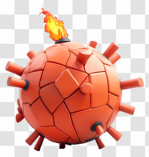 Cartoon Bomb - Cartoon Explosive Bomb Transparent PNG
