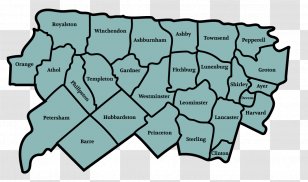 North Central Massachusetts Chamber Of Commerce Leominster Lunenburg Gardner - Area - Hexagonal Base Map Science And Technology Transparent PNG