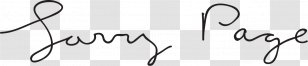 Signature Google Search Alphabet Inc. Entrepreneur - Monochrome - Larry Page Transparent PNG