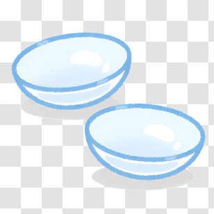Contact Lenses - Contact Lenses For Vision Care Transparent PNG