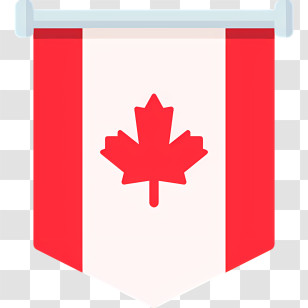 Canada Flag - Canadian Flag Banner Transparent PNG
