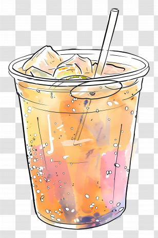Iced Tea - Refreshing Iced Drink Transparent PNG