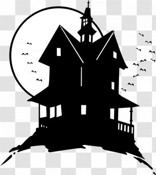 Vector Graphics Haunted House Clip Art Image Tree Transparent Png