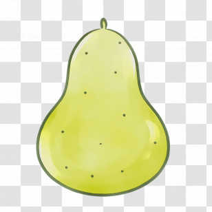 Pear Yellow Fahrenheit Transparent PNG