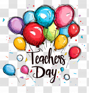 Teachers Day - Teachers Day Celebration Transparent PNG