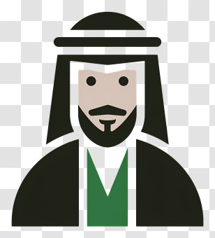 Saudi Arabic Businessman - Arab Man Icon Transparent PNG