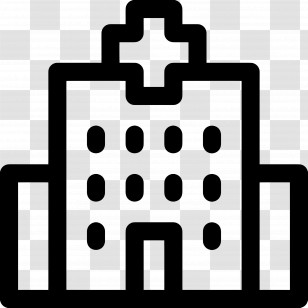 Hospital - Hospital Building Icon Transparent PNG