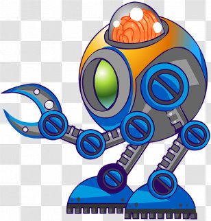 Robot Outer Space Astronautics Exploration Clip Art - Rocket Transparent PNG
