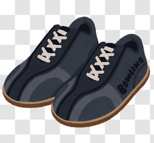 Life - Black Bowling Shoes Transparent PNG