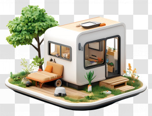 Tiny House - Tiny House On Wheels Transparent PNG
